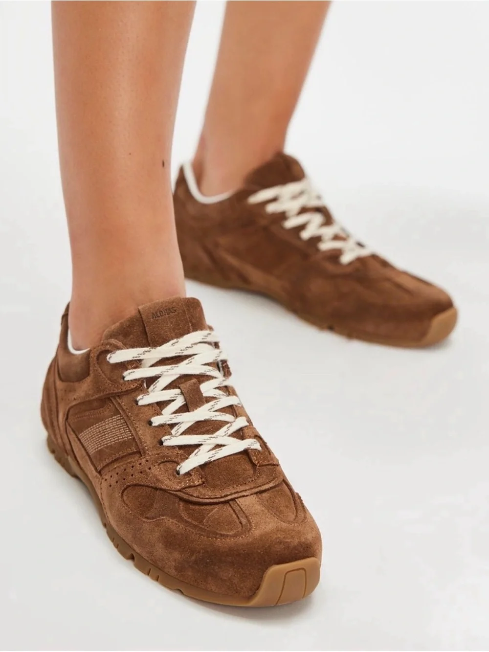 ALOHAS Brown Suede Sneakers - Sz. 9